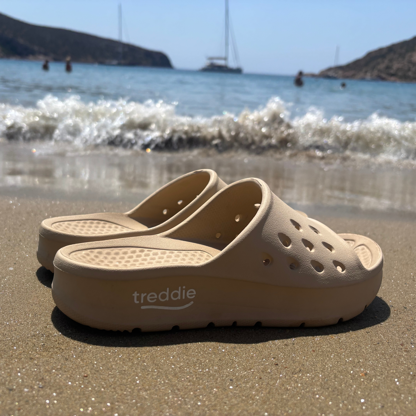 Treddie Recovery Slides - Tan
