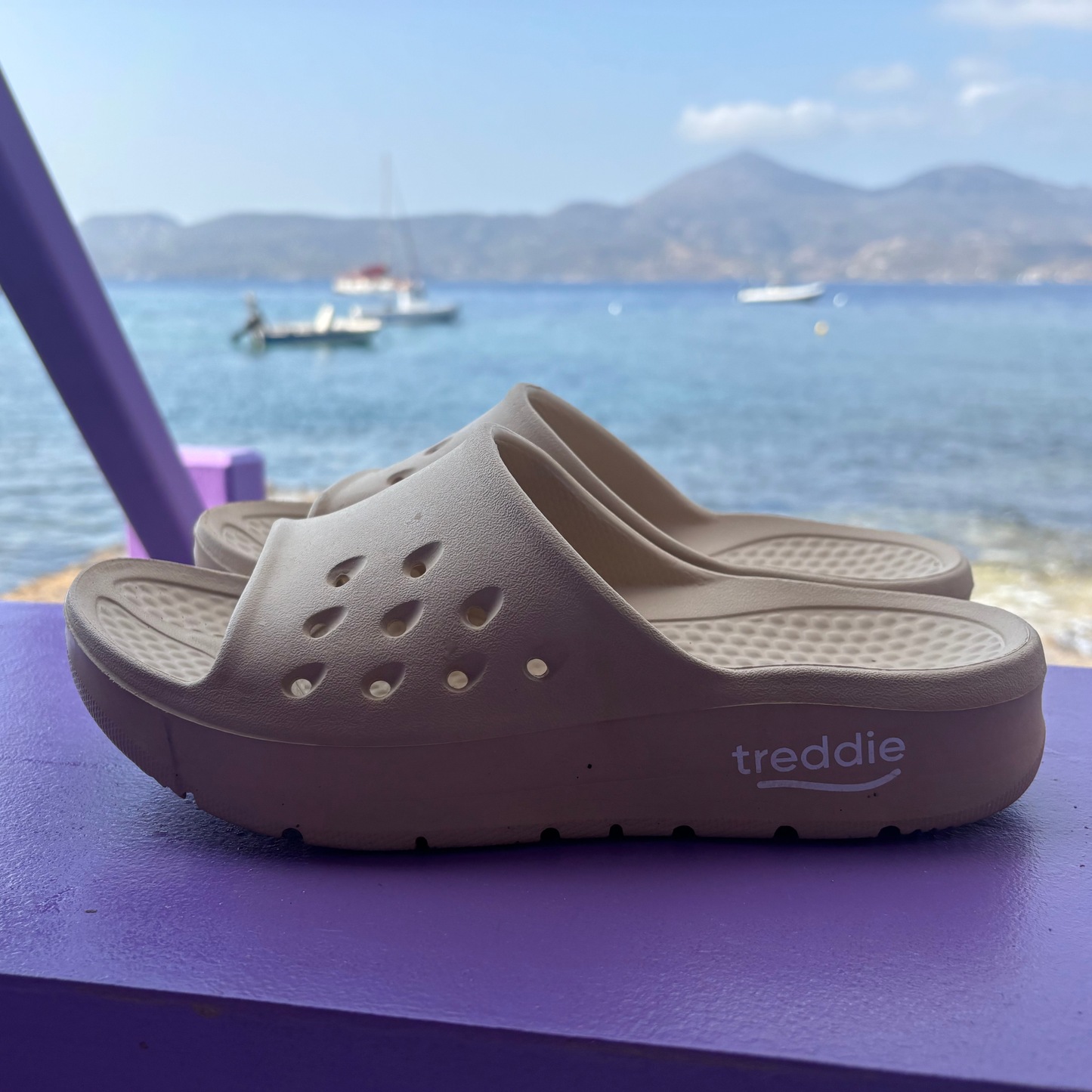 Treddie Recovery Slides - Tan