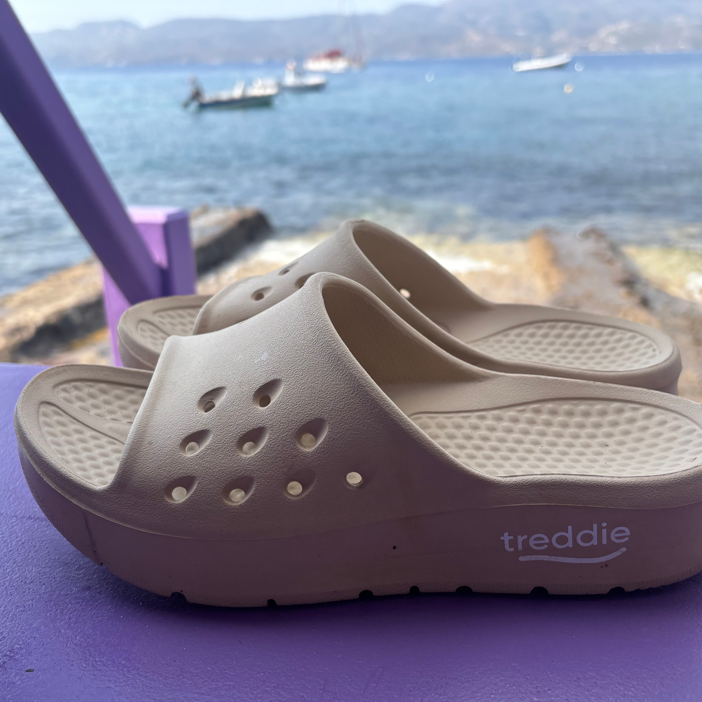 Treddie Recovery Slides - Tan