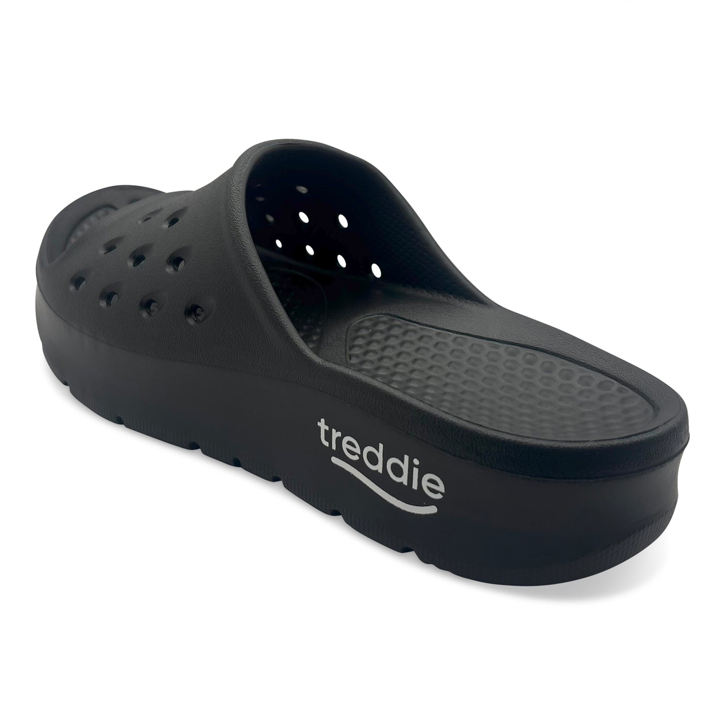 Treddie Recovery Slides - Black