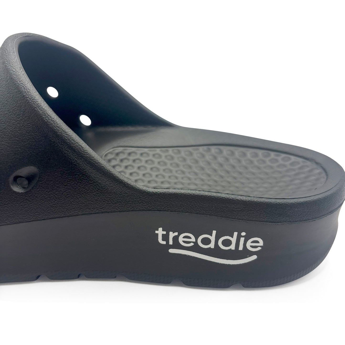 Treddie Recovery Slides - Black