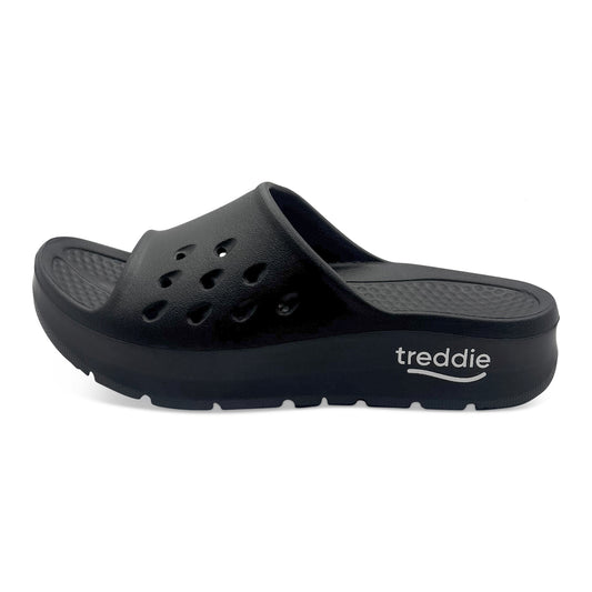 Treddie Recovery Slides - Black